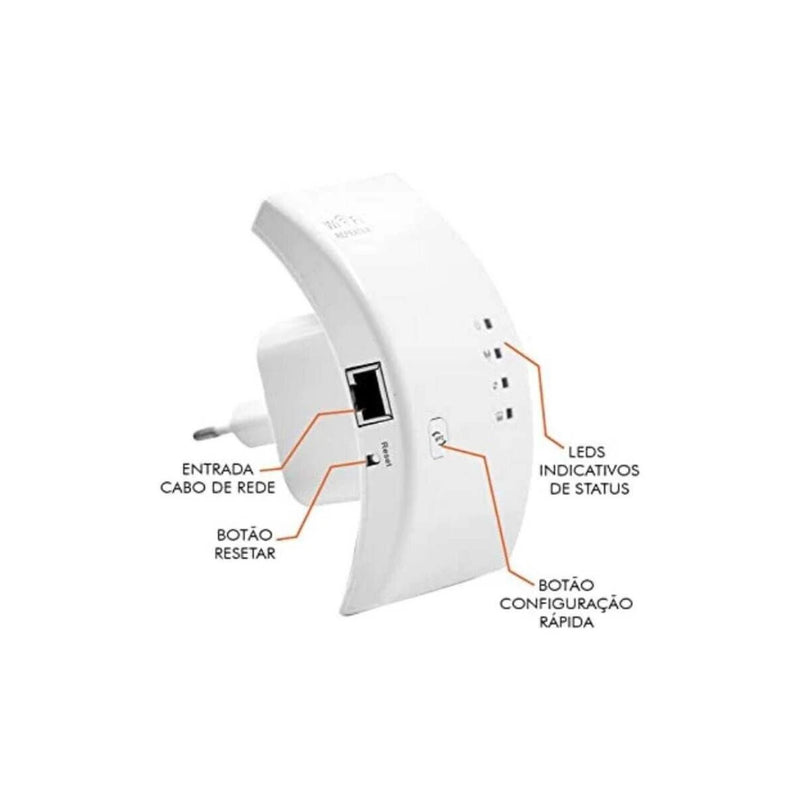 Repetidor amplificador de sinal Wifi 600Ultra rápido