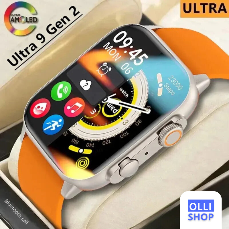 Smart Watch 9 ultra Pro MAX Gen 2 49mm Tela Amoled