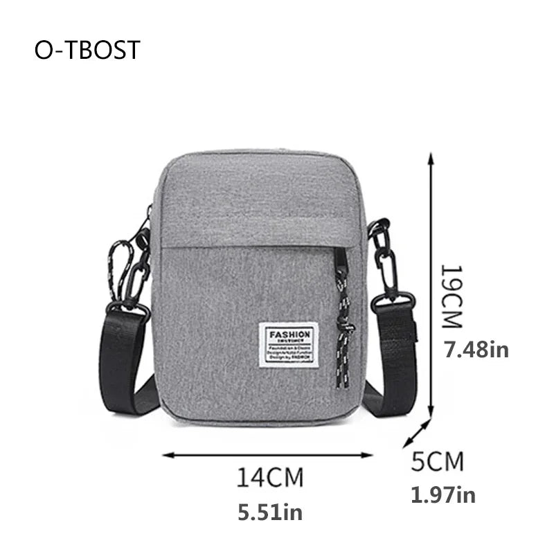 Bolsa De Ombro, Oxford Para Homens