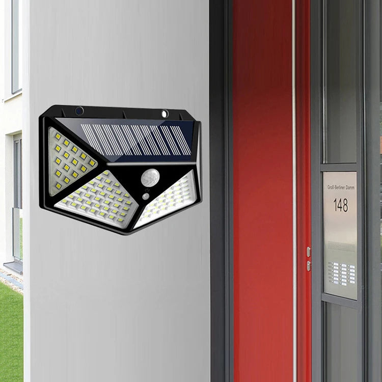 Brilho Solar Motion: Lâmpada de Parede LED Inteligente com sensor de movimento