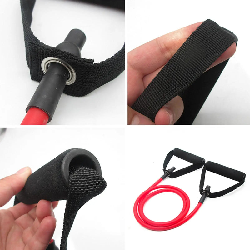 Elástico De Tensão Powertube Exercícios Ombro Peito Costas