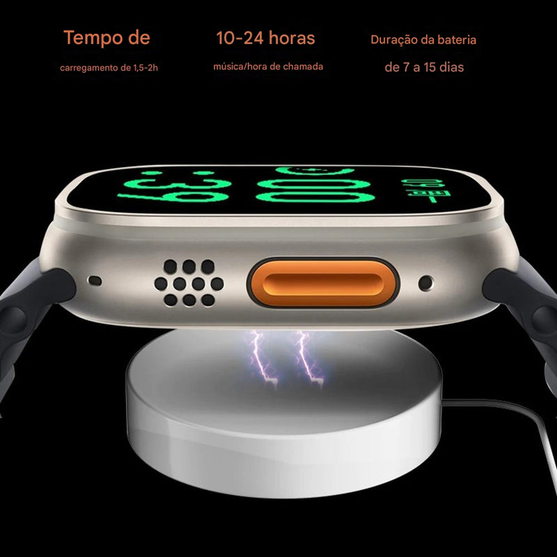 Smart Watch 9 ultra Pro MAX Gen 2 49mm Tela Amoled